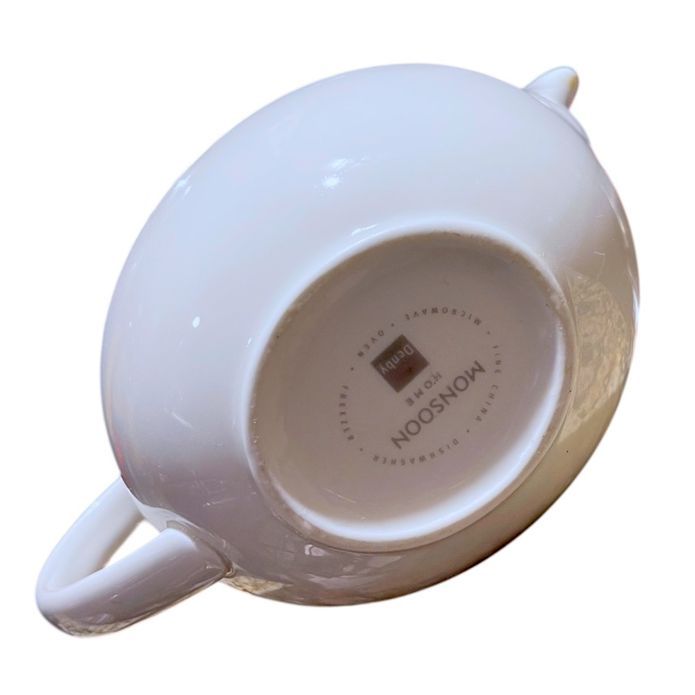 Colorful Denby Monsoon Cosmic Fine China England Teapot ~ A Rare Vintage Gem - Picture 10 of 16